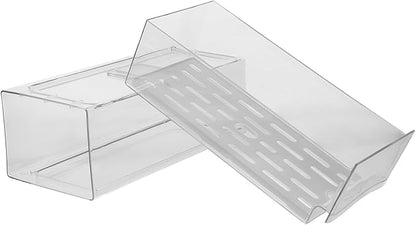 Alipis Fridge Drawer Organizer Drawer Type Crisper Fruit Vegetable Storage Containers Cheese Produce Containers for Fridge