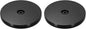 uxcell 2Pack Acrylic Lazy Susan Turntable, 5" Spinner Lazy Susan Turntable Organizer, Acrylic Ball Bearing Rotating Tray for Pantry Spice Rack Decorating, Black