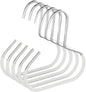 Hat Hanger 20Pcs Versatile Manganese Steel Round Hook Hat Hanger Storage Hook Scarf Towel Hanging Rack for Closet Door Wall(White)