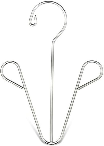 Tyenaza Shoes Hanging Drying Rack, Double Hook Stainless Steel Storage Organizer Space Saving for Home Dormitory