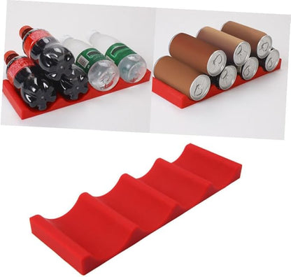 Unomor Stackable Beer Bottle Pad Fridge Storage Rack for Drink Storage Wine Rack Bottle Holder Beverage Organizer for Fridge