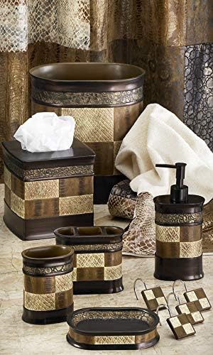 Zahari Home Zambia Stylish Soap Dish Modern Classic Luxury Decor Animal Print Western Design Bar Soap Holder