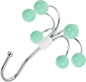 Cabilock 360° Swivel Belt Hanger Closet Organizer - Multi-Functional Rotating Hook for Clothes, Bags, Scarves, and Accessories - Light Green