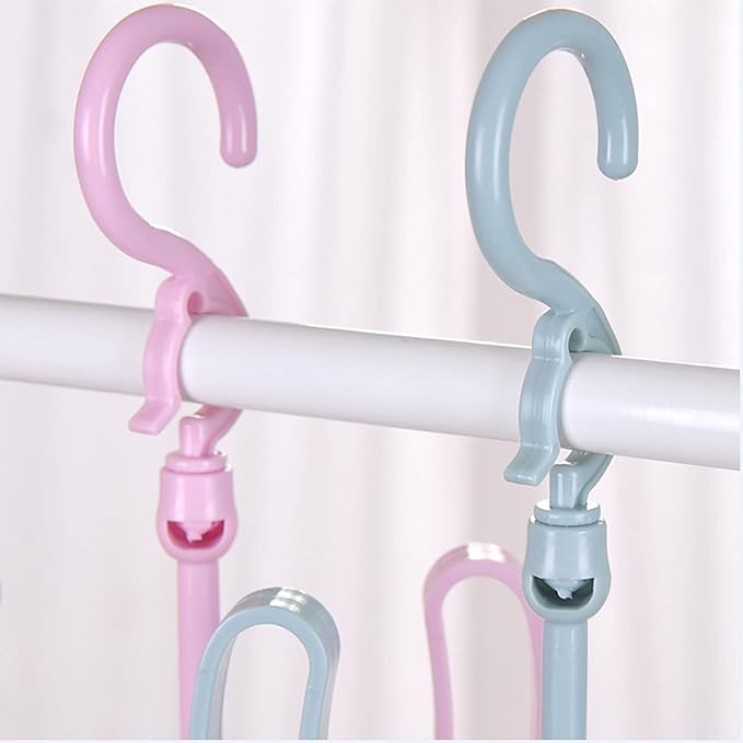6Pcs Shoe Hanger, Hanging Shoe Organizer, Hanging Shoes Rack, Shoes Drying Rack Hanger Dry Organizer Hook Rotating Hangers for Drying