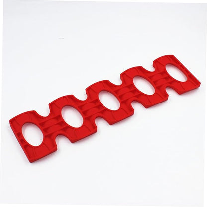 3pcs Silicone Can Rack Mat Flexible Drink Holder for Wine Beverage Bottles Lightweight and Compact Organizer for Home Office Bar and Parties Prevents Rolling Shelves Random Color