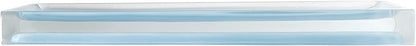 Izod - Vanity Tray, Durable Countertop Accessories, Sleek Resin Organizer, Dorm Room Essentials, Modern Home Decor (Marina Collection, Blue)
