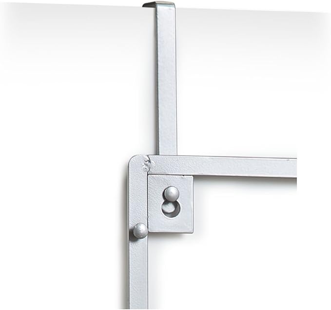 Zeller 17755 Wall/Door Magazine Rack, mesh, 35,5 x 9 x 85,5 cm