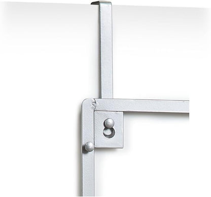 Zeller 17755 Wall/Door Magazine Rack, mesh, 35,5 x 9 x 85,5 cm