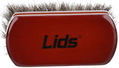 Lids 30-Cap Clear Hat Storage Bag Bundle – Baseball Cap Organizer + Premium Horse Hair Hat Brush | Travel Carrier & Cleaning Kit for Cap Collectors