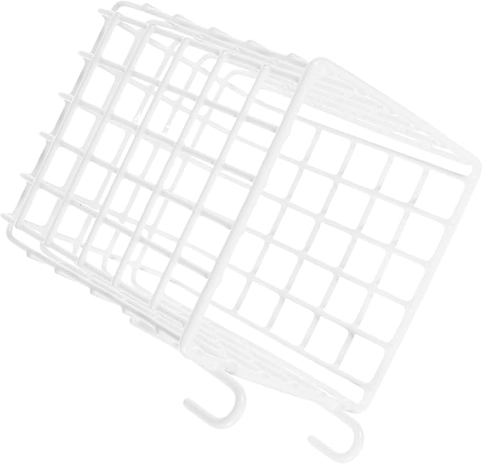 Cabilock 3pcs Wire Storage Basket for Wall Organization Hanging Rack for Kitchen Bathroom Pantry Space-saving Design Capacity for Easy Access to Essentials
