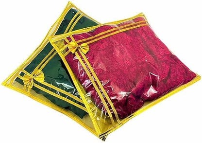 Saree/suit Packing 10 Piece Saree Cover/Saree Bag Organizer for Wardrobe Storage or Gifting Pack Of 1 (10 Pec.)