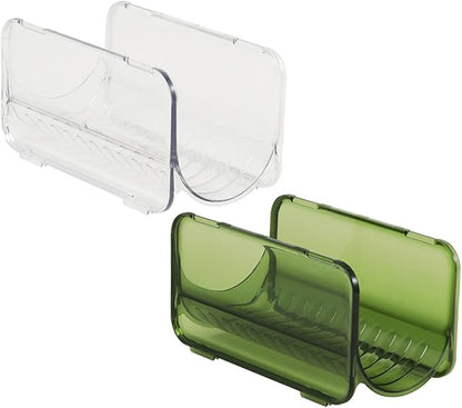 PRETYZOOM 4sets Cup Rack Bottles Storage Stackable Rack Container Fridge Collapsible Can Dish Drying Rack Sponge Holder Beverage Dispenser Mug Wine Refrigerator Water Bottle Storage 2pcs*4