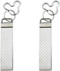Portable Pin Display Keychain Mouse Ear Pin Trading Display Pin Traders Zipper Pull for Bags Backpack Park Collection Trading Pin