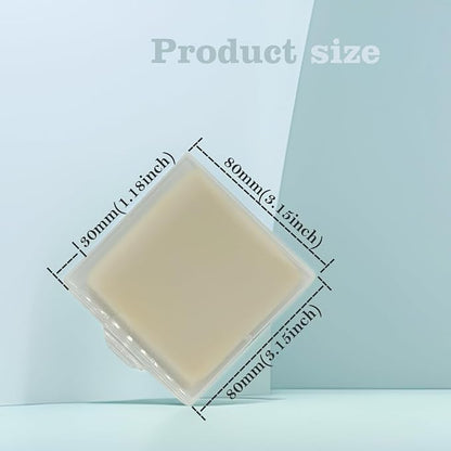 Bathroom Soap Dishes for Dr. Squatch Soap, Square Travel Soap Container with Lid, Portable Bar Soap Holder for Shower Soap Dish Box for Traveling Camping Outdoor Elimeta (Clear and Pink)