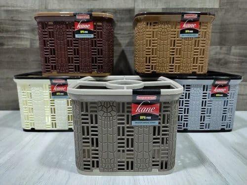 Multipurpose Stand, Plastic Cutlery Holder Kitchen Storage Organizer Rack Knife and Fork Rack Utensil Holder For Countertop Tableware Spoon Forks Storage Box , Set 1 Pcs