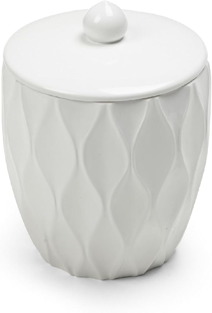 Wave White Canister