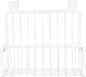 Over the Cabinet Door Hanging Basket Organizer Nail Kitchen Storage for Condiments Strong Bearing Capacity Fits Cabinets Up to Thick for Bathroom and Office Use