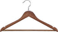 Proman Products - Kascade Hangers, Space Saving Hangers, Customize Your Closet Organization (Walnut, 50-Pack)