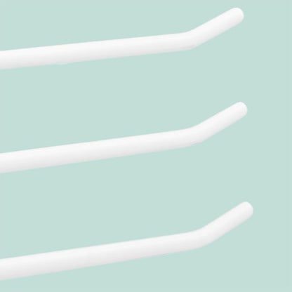 Set of 5 Relaxdays Multi Pants Hangers, Metal Skirt Holder, 3 Trouser Rails, Open, Non-Slip, Assorted Colours