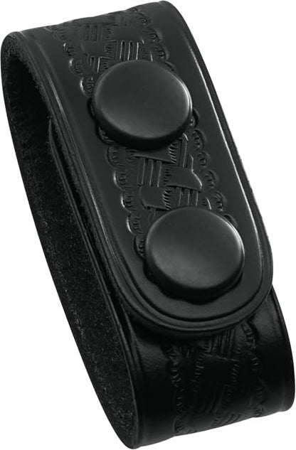 Perfect Fit Shield Wallets Duty Belt Keeper with Double Snap Closure (Pack of 4)