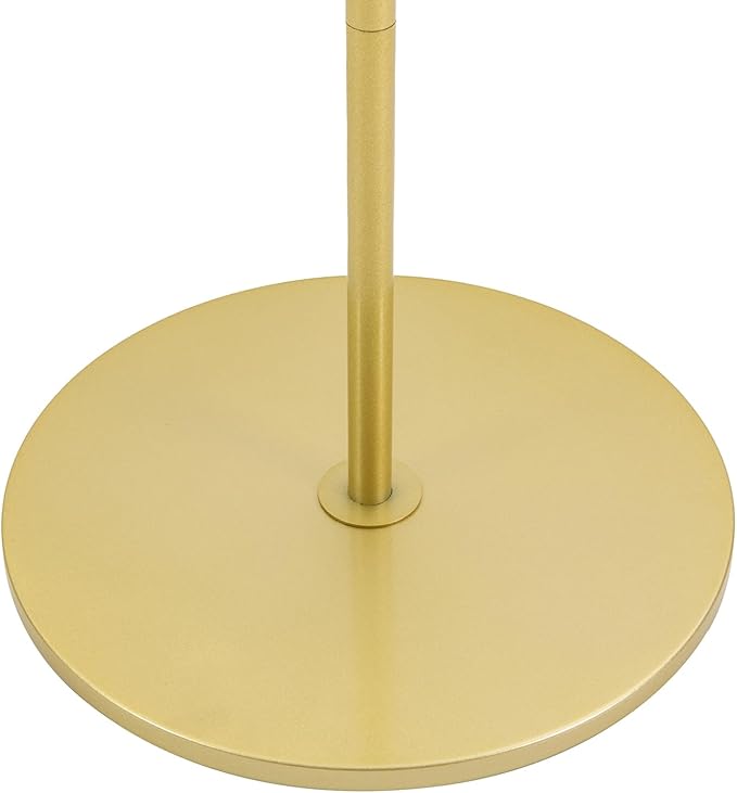 Freestanding Scarf Racks, Spiral Scarf Organizer Stand with 30 Hanger Rods, Metal Scarf Display Holder with Heavy Base for Clothing Store for Space Saving Shelves (Gold)