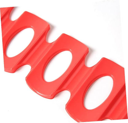 3pcs Silicone Fridge Storage Rack Can Organizer Mat Stackable Soda Can Holder Easy to Clean Heat Cold Resistant