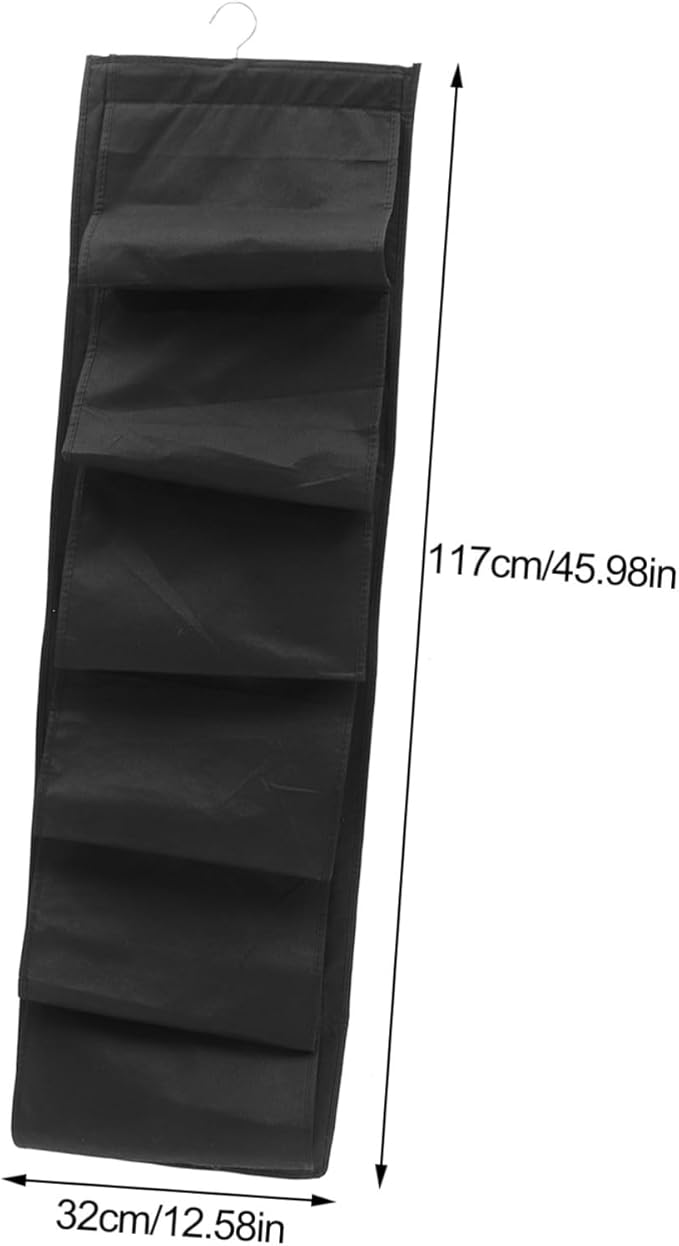 VICASKY Hanging Shoe Organizer Bag Multi Storage for Shoes Bras Clothes Space Saving Over the Door Wall Storage Non Woven Stylish