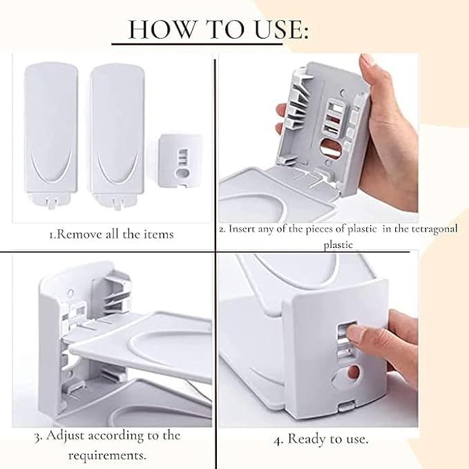 HYGRAD® 12 Pack Shoe Organiser Slots 3 Level Height Adjustable Shoe Organising Holders Space Saving For Shoes Suitable For All Shoes Shoe Rack Organiser (White)