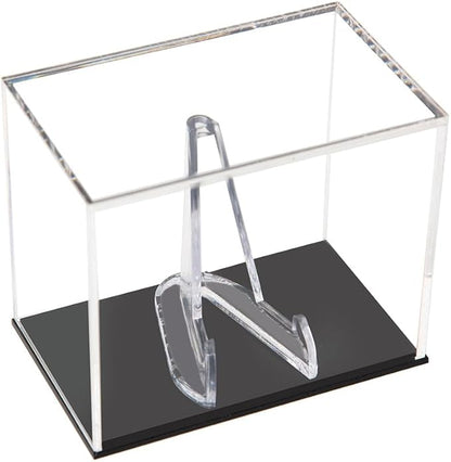 Belt Buckle Display Case Stand Holder Clear Acrylic Box Protected Cabinet Shelf Rack Protection Storage Cover Collections