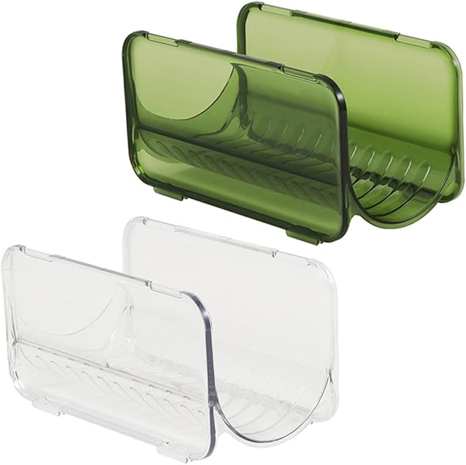 Zerodeko 2pcs Stackable Water Bottle Organizer Multi Transparent Holder for Home Kitchen and Pantry Storage Space-Saving and Practical Drink Organizer Design