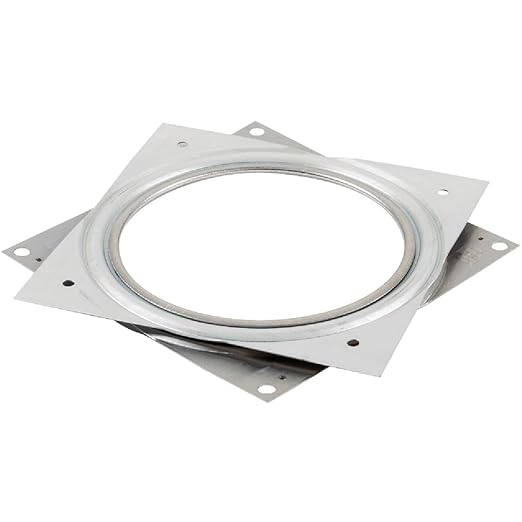 Shepherd Hardware Lazy Susan Square Turntable, 3-Inch