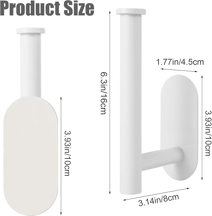 PEUTIER 2pcs Hat Racks for Baseball Caps, No Drill Hat Hooks for Wall Stainless Steel Hat Storage Organizer Self-Adhesive Hat Hanger for Door Bedroom Closet (White)