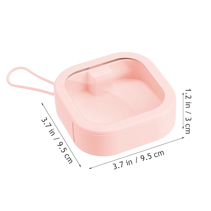 Box Girl Sundry Desktop Ropes Swab Hair Small Rubber Holder Earrings : Hanging for Portable Cotton Organizer Accessories Items Tie Band Ornaments Storage
