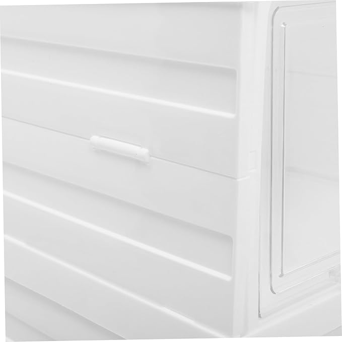 Garneck Shoe Boxes Stackable Lids Storage Organizer Box for Shoes Material Bins for Organization