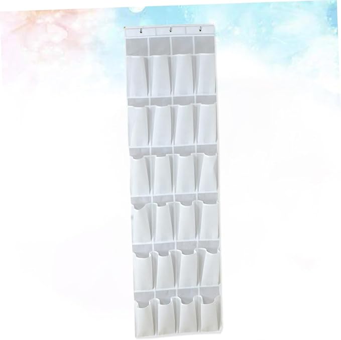 SOLUSTRE 24pcs Shoe Storage Bag Door Hanger Organizer Hanging Bag for Shoes Tidy Decor