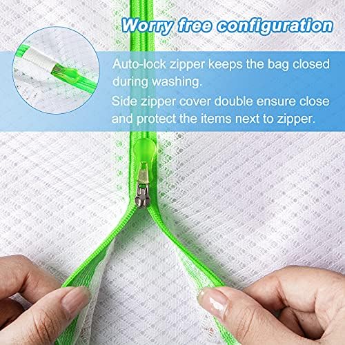 GOGOODA 6 PCS Mesh Laundry Bags, Delicates Washing Bags - Image 3