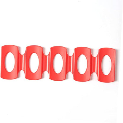 Ciieeo 3pcs Silicone Beverage Storage Mat Organizer for Refrigerator High-temperature Resistant Can Holder for Cans and Bottles Space-saving Red Design for Fridge Pantry