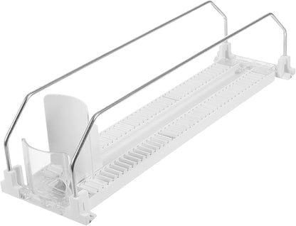 Unomor Beverage Dispenser Fridge Organizer Abs Plastic Drink Pusher for Coolers