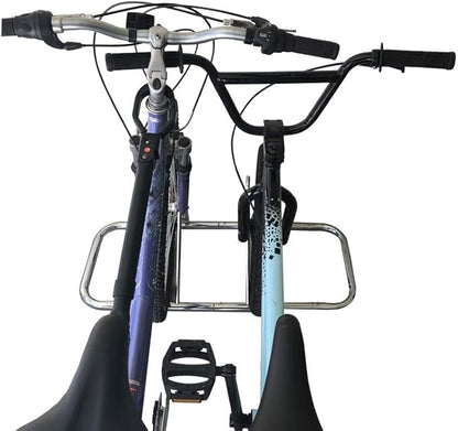Sparehand 4 Bike Parking and Organization Solution - Freestanding Bike Stand for Parking Storage - Outdoor and Indoor Bike Rack