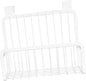 ULTECHNOVO Over the Cabinet Door Basket Nail Hanging Storage Rack for Kitchen Bathroom Strong Capacity Organizer for Condiments Versatile Use Cupboards Wardrobe Doors