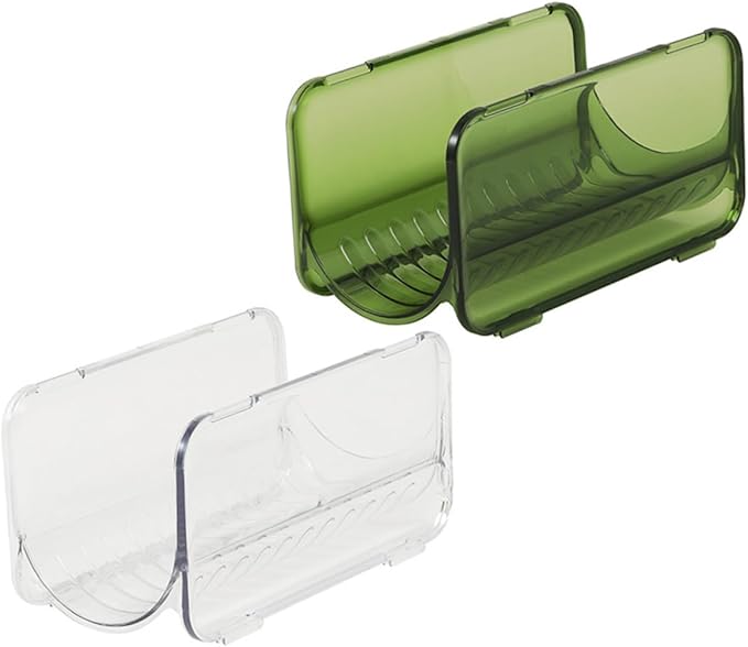 PRETYZOOM 4sets Cup Rack Bottles Storage Stackable Rack Container Fridge Collapsible Can Dish Drying Rack Sponge Holder Beverage Dispenser Mug Wine Refrigerator Water Bottle Storage 2pcs*4