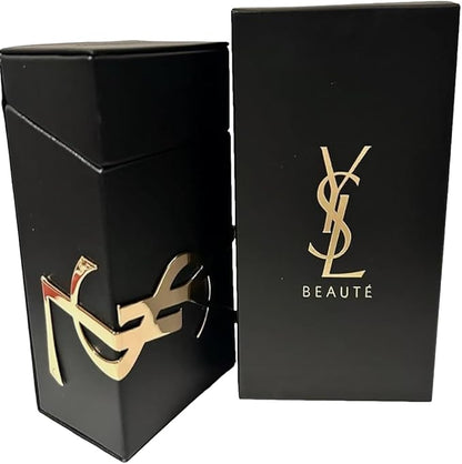 Yves Saint Laurent YSL Hardcase Holder/PORTABLE SMALL STORAGE BOX VANITY (holds jewelry, makeup, coins, cards, keys, etc) 50 ml BOX Size 2W x 4.75H x 2.75L - 6224