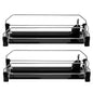 2pcs Automatic Pusher Soda Dispenser Refrigerator Drink Organizer for Cans Smooth Finish Easy to Install Suitable for Soda and Beer Compact Design for Fridge and Pantry