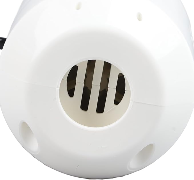 Powerful White Electric Storage Bag Pump for Efficient and Easy Compression of Vacuum Bags
