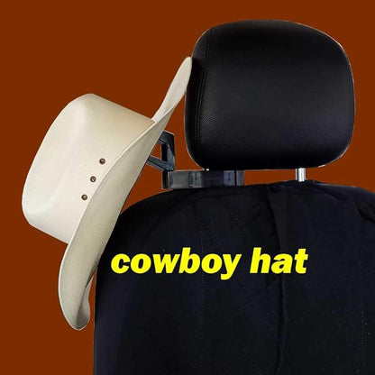 Cowboy Hat Rack & Sports Cap Headrest Hook