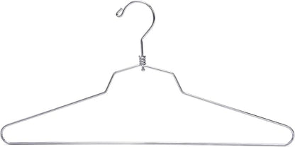16" Quality Metal Hangers, 30-Pack, Swivel Hook, Stainless Steel Heavy Duty Wire Clothes Hangers, Heavy-Duty Clothes, Jacket, Shirt, Pants, Suit Hangers (30, 16" inch)