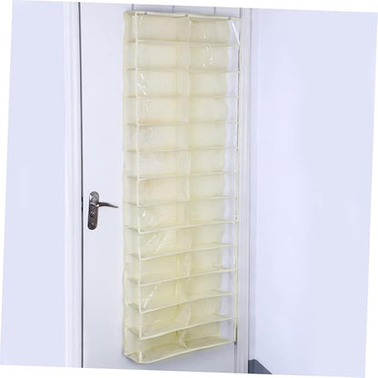 Luxshiny Shoe Organizer for Closet Large Pockets over Door Hanger Holder Space Saving Easy to Install