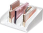 iDesign The Sarah Tanno Collection Silicone Makeup Palette Holder and Cosmetic Organizer, White