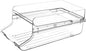 Zerodeko Double Can Dispenser for Beverages Transparent Soda Organizer for Fridge and Pantry Storage for Cans of Soda Beer and More Space-saving Design for Home and Rvs