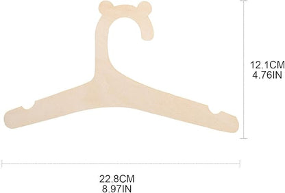 Baby For Creative Wood Hanger 10Pcs Household Organization Hanging Rack For Home Bedroom Toddler Girls Boys Pants Storag Cute Baby Hanger